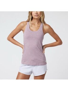 Light Mauve Racerback Tank Top
